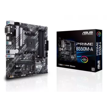 Pagrindinė plokštė ASUS PRIME B550M-A AMD B550 lizdas AM4 mikro ATX