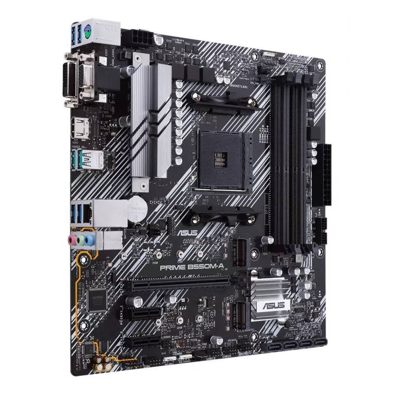 Pagrindinė plokštė ASUS PRIME B550M-A AMD B550 lizdas AM4 mikro ATX