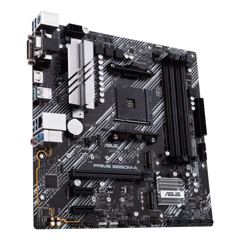 Pagrindinė plokštė ASUS PRIME B550M-A AMD B550 lizdas AM4 mikro ATX