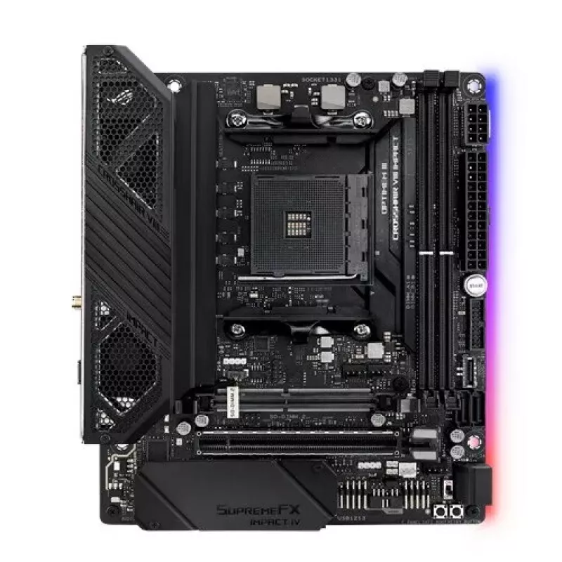 Motininė plokštė ASUS ROG Crosshair VIII Impact AMD X570 Socket AM4 Mini DTX