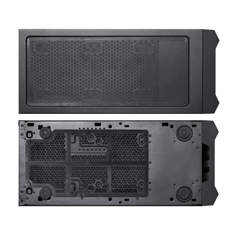 PC korpusas CHIEFTEC CW-01B-OP Tower Juoda — SPCC, 7×3,5 colio nišos, 7×2,5 colio nišos, 3×5,25 colio nišos, iki 410 mm GPU