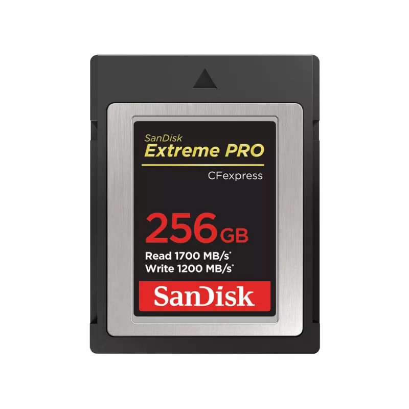 WESTERN DIGITAL SanDisk CF Express Extreme Pro 256GB, 1700 MB/s skaitymo, 1200 MB/s rašymo