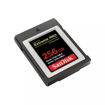 WESTERN DIGITAL SanDisk CF Express Extreme Pro 256GB, 1700 MB/s skaitymo, 1200 MB/s rašymo