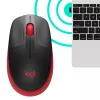 „Logitech M190“ belaidė pelė USB raudona