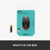 „Logitech M190“ belaidė pelė USB raudona