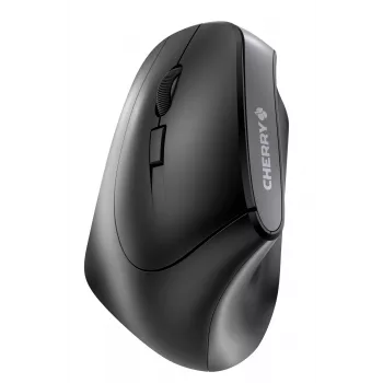 CHERRY MW 4500 LEFT belaidė 45 laipsnių pelė, juoda, USB
