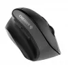 CHERRY MW 4500 LEFT belaidė 45 laipsnių pelė, juoda, USB