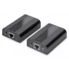 DIGITUS 4K HDMI Extender rinkinys, HDMI 2.0 30/60 m per tinklo kabelį (CAT6, 6a, 7), UHD 4K2K/60 Hz