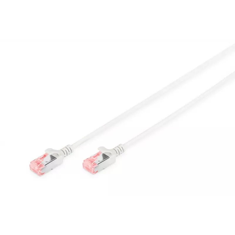 DIGITUS plonas komutacinis kabelis - CAT6 - U/FTP - Snagless - Cu - 10m - Pilka