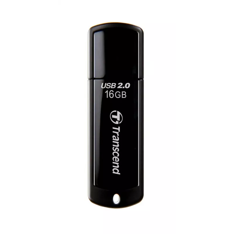 TRANSCEND Jetflash 350 - 16GB USB atmintukas - USB 2.0 - juodas