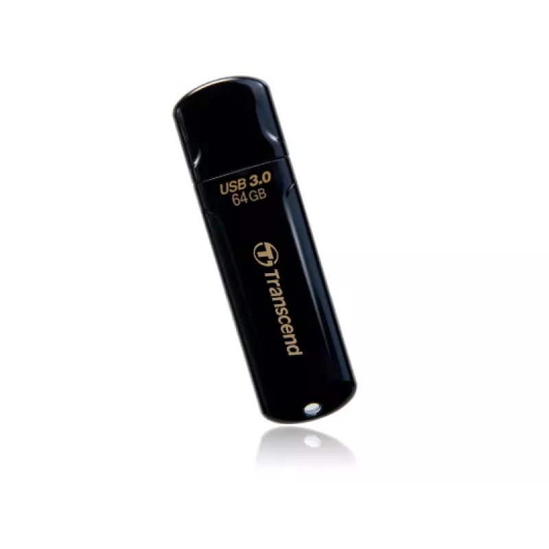 TRANSCEND Jetflash 700 - 64 GB USB atmintukas - USB 3.0 - Juoda