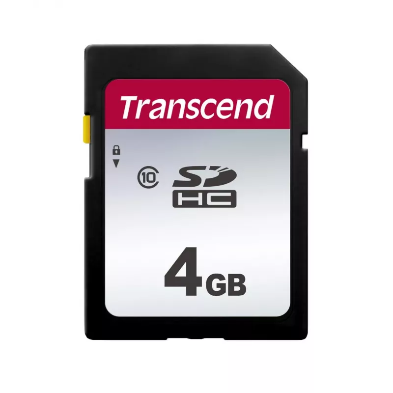 TRANSCEND SDHC kortelė 300s 4GB UHS-I U1