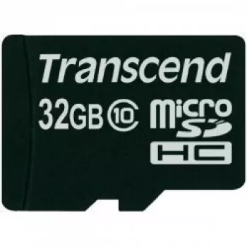 TRANSCEND 32 GB microSDHC kortelė 10 klasė be dėžutės ir adapterio