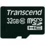 TRANSCEND 32 GB microSDHC kortelė 10 klasė be dėžutės ir adapterio