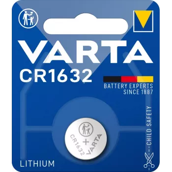 VARTA baterija ličio plokščiasis elementas CR1632 3V