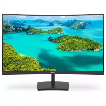 Philips E Line 241E1SC/00 kompiuterio monitorius 59,9 cm (23,6 colio) 1920 x 1080 pikselių Full HD LED juodas