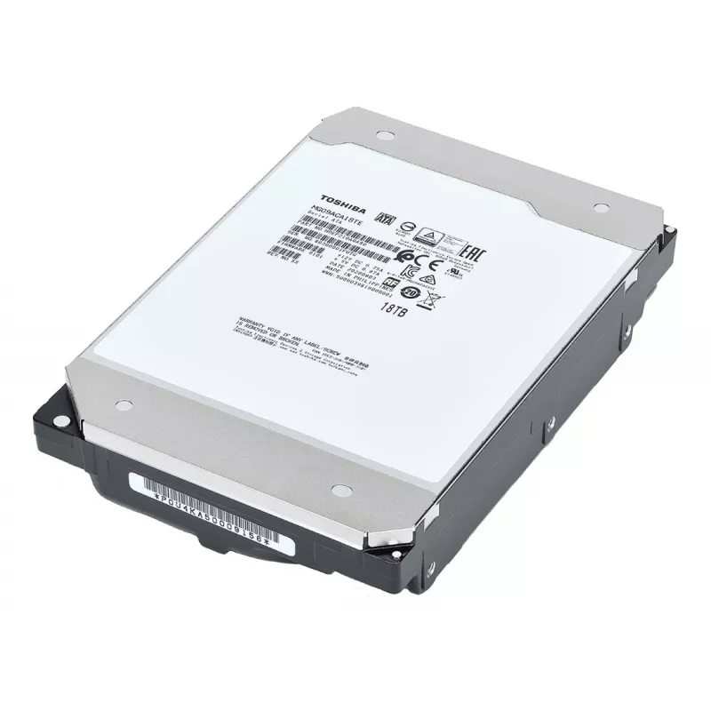 TOSHIBA kietasis diskas - Mg09 - 18 TB - SATA - 3,5 col. 6g vidinis 512e - 7200 aps./min.