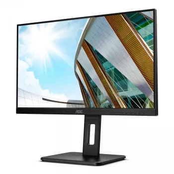 AOC P2 Q24P2Q kompiuterio monitorius 60,5 cm (23,8 col.) 2560 x 1440 pikselių Quad HD LED juodas