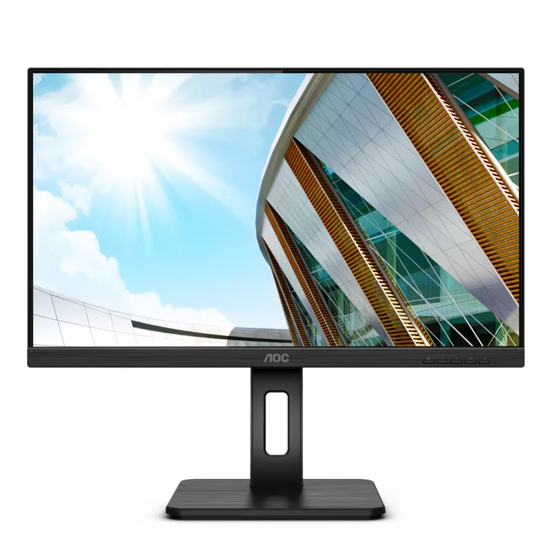 AOC P2 Q24P2Q kompiuterio monitorius 60,5 cm (23,8 col.) 2560 x 1440 pikselių Quad HD LED juodas