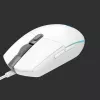 LOGITECH G203 Lightsync Gaming pelė USB White