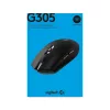LOGITECH G305 Lightspeed belaidis žaidimų pelė juoda