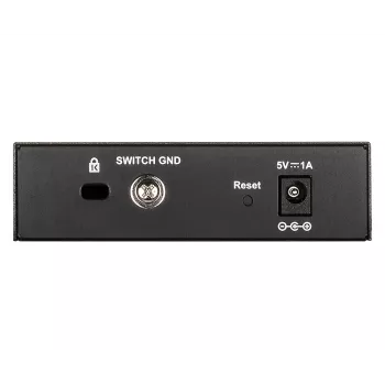 D-Link DGS-1100-05V2/E tinklo komutatorius, valdomas, L2, Gigabit Ethernet (10/100/1000), juodas