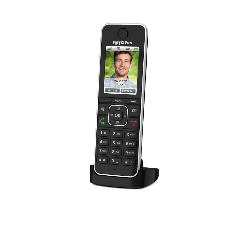 DECT telefonas AVM FRITZ!Fon C6 juodas