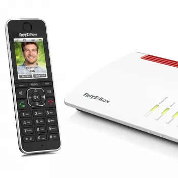 DECT telefonas AVM FRITZ!Fon C6 juodas