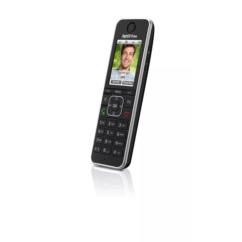 DECT telefonas AVM FRITZ!Fon C6 juodas