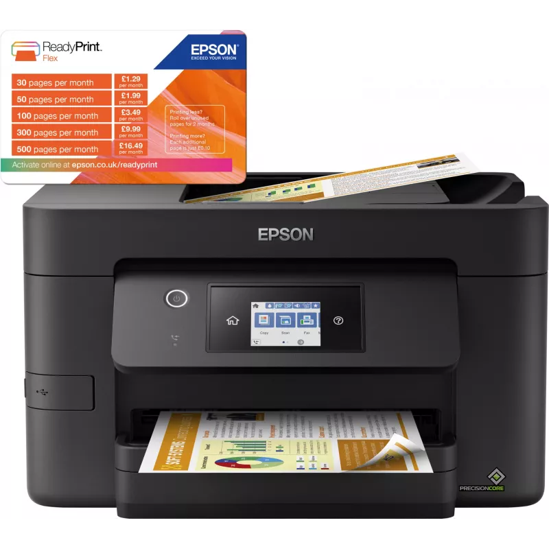 Epson WorkForce Pro WF-3820DWF Rašalinis A4 4800 x 2400 DPI 21 ppm Wi-Fi