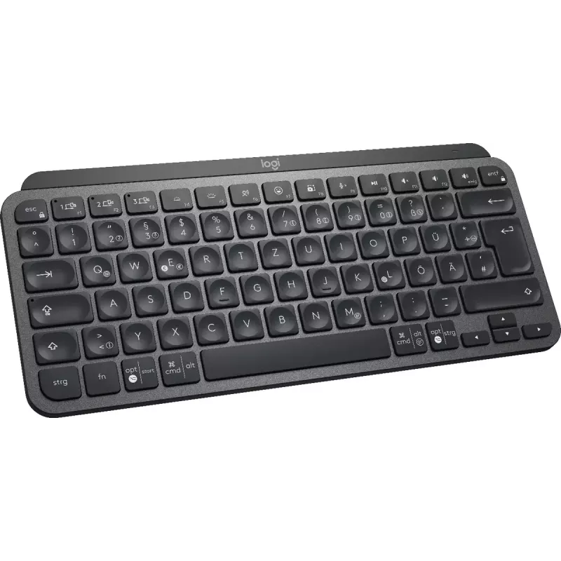 Logitech Minimalistinė belaidė apšviesta klaviatūra - MX KEYS MINI - Graphite - Qwertz Deutsch