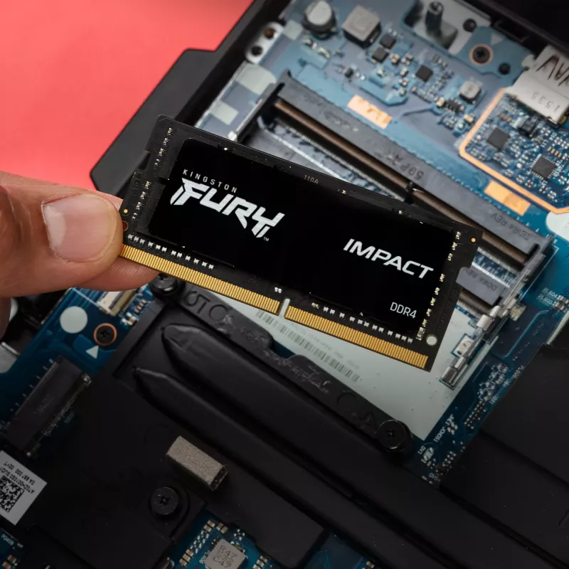 Kingston Technology FURY 64GB 3200MT/s DDR4 CL20 SODIMM (2 vnt. rinkinys) Impact