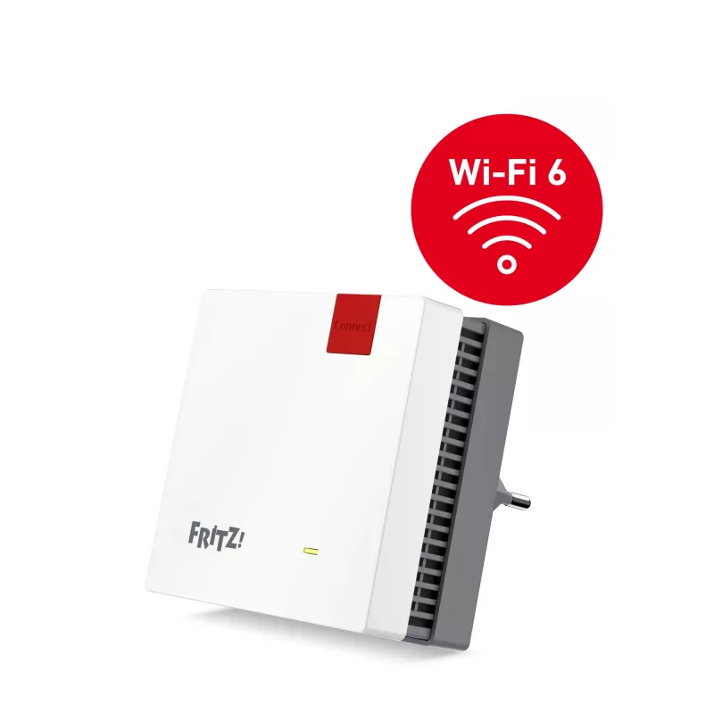 Retransliatorius FRITZ! 1200 AX 3000 Mbit/s Ethernet LAN Wi-Fi Baltas 1 vnt.