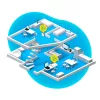 Retransliatorius FRITZ! 1200 AX 3000 Mbit/s Ethernet LAN Wi-Fi Baltas 1 vnt.