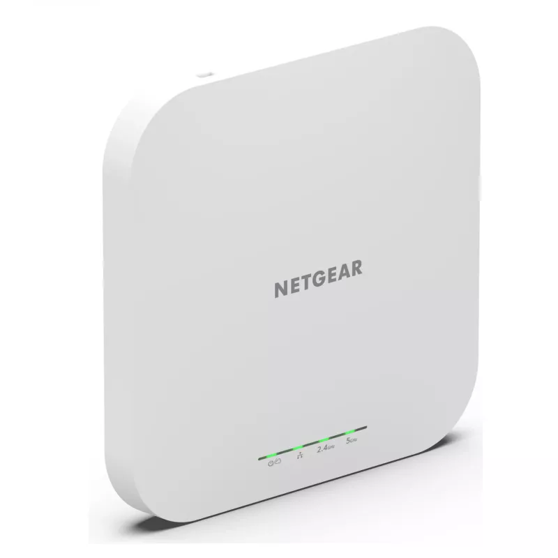 NETGEAR Insight Cloud valdomas WiFi 6 AX1800 dviejų dažnių prieigos taškas (WAX610) 1800 Mbit/s baltas maitinimas per eternetą (PoE)