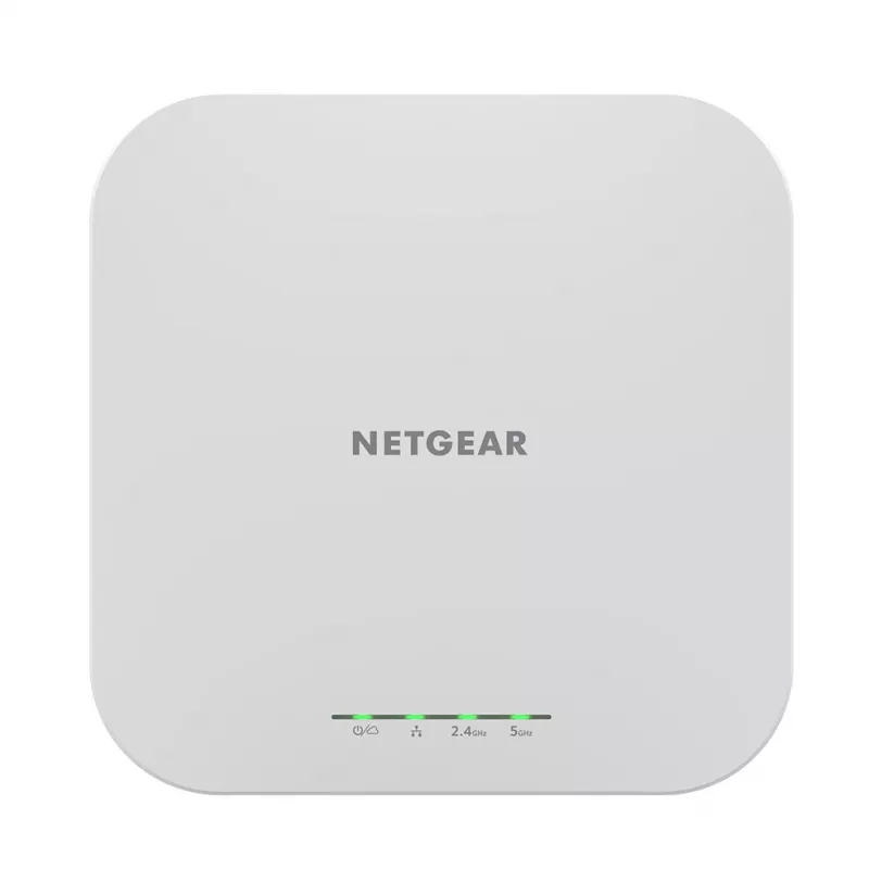 NETGEAR Insight Cloud valdomas WiFi 6 AX1800 dviejų dažnių prieigos taškas (WAX610) 1800 Mbit/s baltas maitinimas per eternetą (PoE)