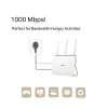 TP-Link TL-PA7019P KIT 1000 Mbit/s Ethernet LAN baltas 2 vnt.