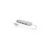 ICY BOX IB-HUB1425-C3 USB 3.2 Gen 1 (3.1 Gen 1) Type-C 5000 Mbit/s sidabrinis