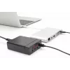 DIGITUS 4 prievadų USB kroviklis, 72 W 1x USB-C (PD) 5,9,15,20 V / 3 A, 3x USB-A 5 V / 2,4 A, juodas