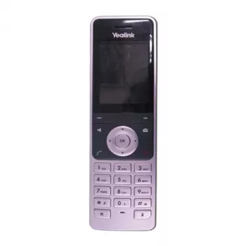 Yealink SIP-W56H DECT belaidis ragelis su skambintojo ID juoda, sidabrinė