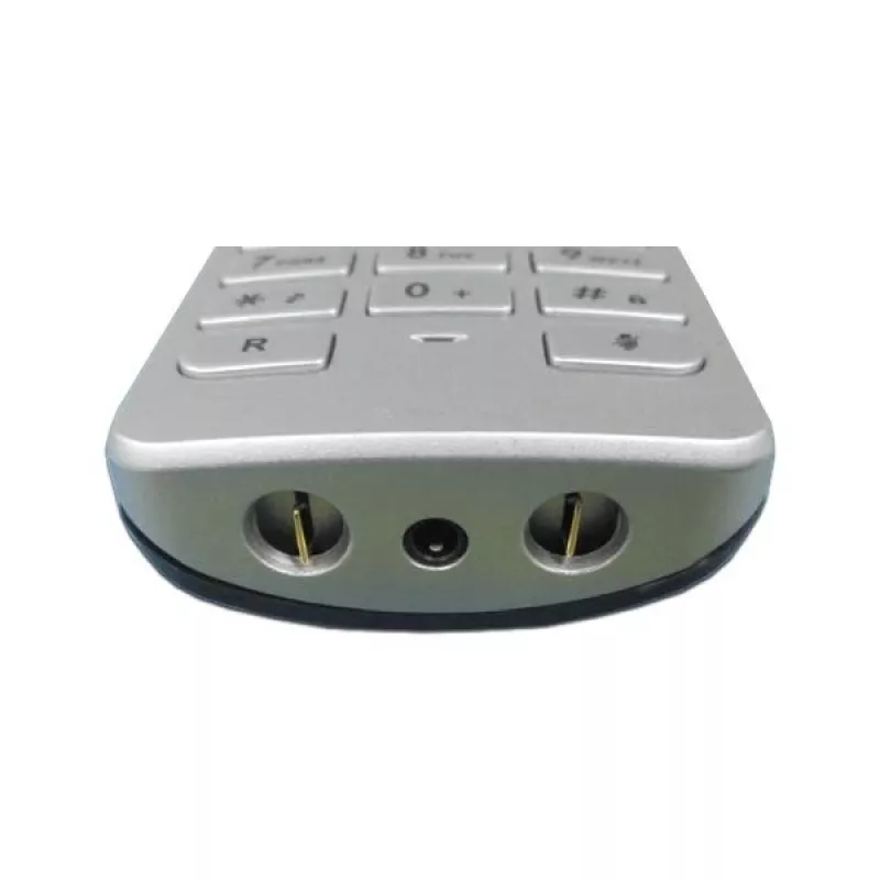 Yealink SIP-W56H DECT belaidis ragelis su skambintojo ID juoda, sidabrinė