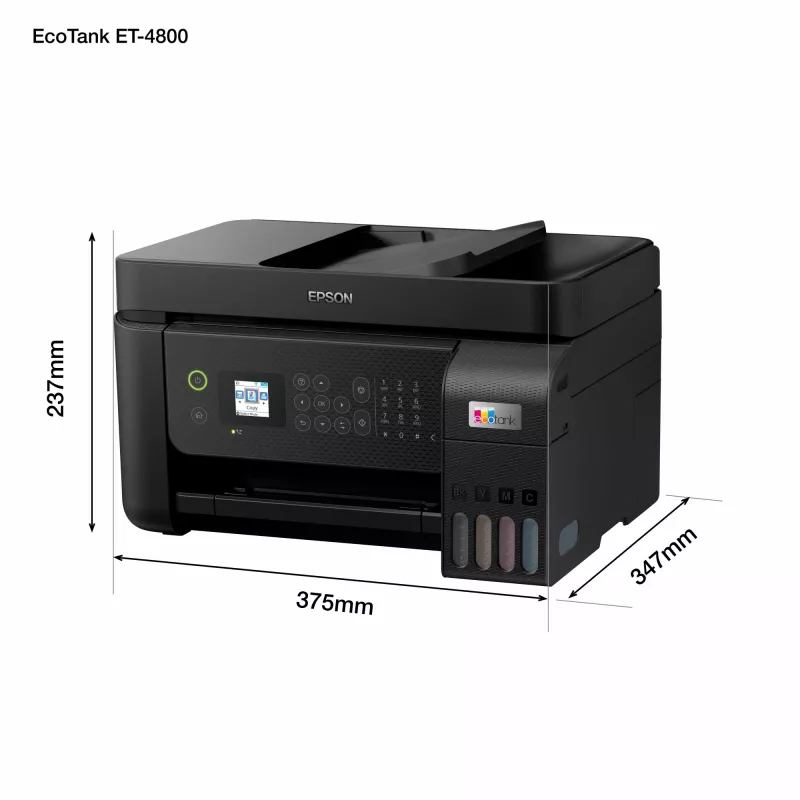 Epson EcoTank ET-4800 Rašalinis A4 5760 x 1440 DPI 33 psl./min. Wi-Fi