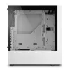 PC korpusas Sharkoon RGB Slider Midi Tower baltas