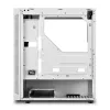 PC korpusas Sharkoon RGB Slider Midi Tower baltas
