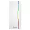PC korpusas Sharkoon RGB Slider Midi Tower baltas