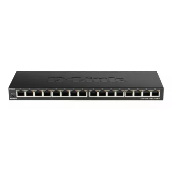 D-Link DGS-1016S Nevaldomas Gigabit Ethernet (10/100/1000) Juodas