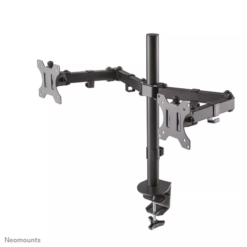 Neomounts FPMA-D550DJuoda monitoriaus laikiklis 10-32 colių, spaustuvas / apvalkalas, 8 kg, 25,4 cm (10 colių), 81,3 cm (32 colių), 100 x 100 mm, juoda