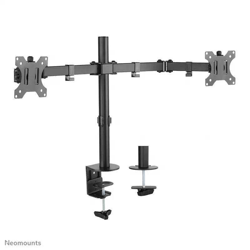Neomounts FPMA-D550DJuoda monitoriaus laikiklis 10-32 colių, spaustuvas / apvalkalas, 8 kg, 25,4 cm (10 colių), 81,3 cm (32 colių), 100 x 100 mm, juoda