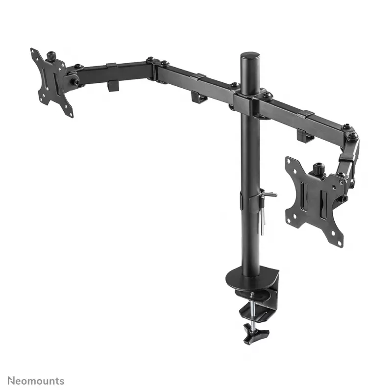 Neomounts FPMA-D550DJuoda monitoriaus laikiklis 10-32 colių, spaustuvas / apvalkalas, 8 kg, 25,4 cm (10 colių), 81,3 cm (32 colių), 100 x 100 mm, juoda