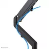 Neomounts DS70-700BL2 Monitoriaus laikiklis 17-27 colių - dujinė spyruoklė, spaustuvas, 7 kg, 43,2 cm (17 inch), 68,6 cm (27 inch), 100 x 100 mm, juoda